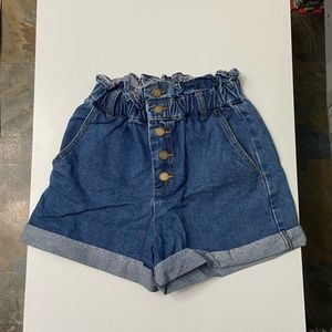 Cinched HighWaist Shorts